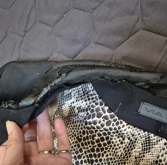 Via Spiga Black Trench Coat - Picture 6 of 8